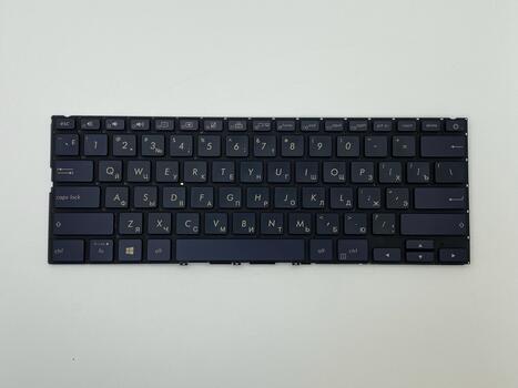 Клавиатура для ноутбука Asus ZenBook UX433FA с подсветкой (Light), Blue, (No Frame) RU - фото 2