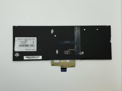 Клавиатура для ноутбука Asus ZenBook UX433FA с подсветкой (Light), Silver, (No Frame) RU