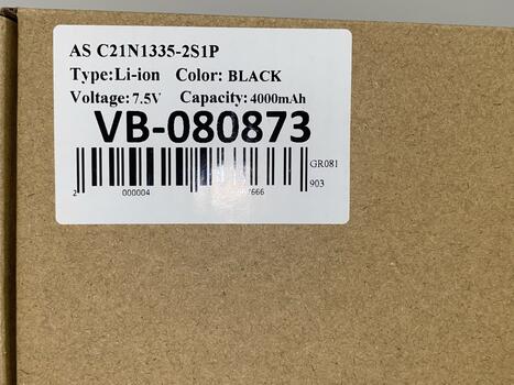 Аккумуляторная батарея для ноутбука Asus C21N1335 VivoBook S451 7.5V Black 4000mAh OEM - фото 5