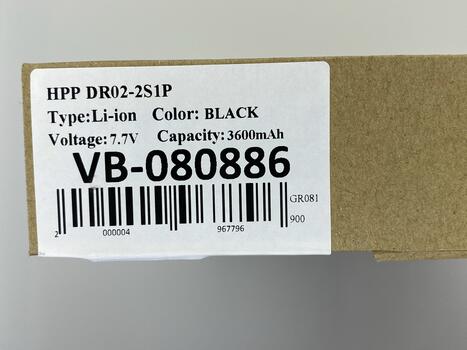 Аккумуляторная батарея для ноутбука HP DR02XL Chromebook 11 G5 7.7V Black 3600mAh OEM - фото 5