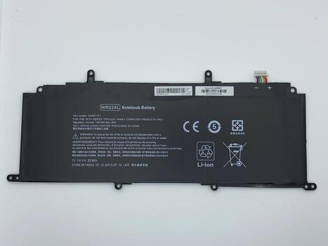Аккумуляторная батарея для ноутбука HP (WR03XL) Split X2 13-M 11.1V Black 2950mAh OEM