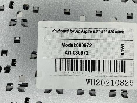 Клавиатура для ноутбука Acer Aspire (ES1-511) Black, (No Frame) RU - фото 5
