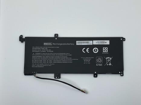 Аккумуляторная батарея для ноутбука HP HSTNN-UB6X Envy M6-AQ005DX 15.2V Black 3400mAh OEM
