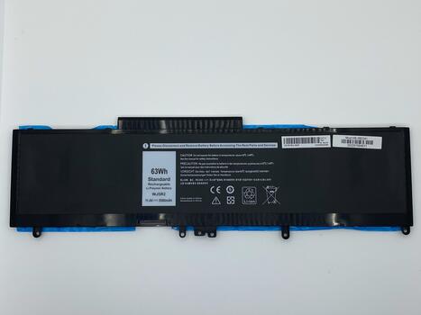Аккумуляторная батарея для ноутбука Dell WJ5R2 Latitude 5570 11.4V Black 5500mAh OEM