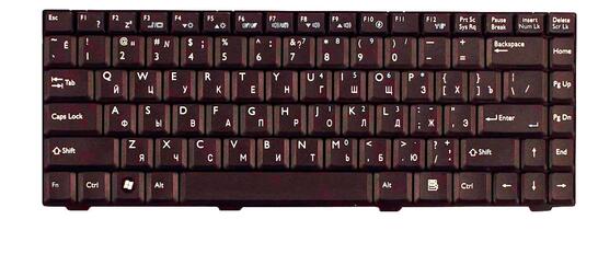 Клавиатура для ноутбука Benq Joybook (R43, R43C, R43E, R43CE, R43EG, R43CF, Q41) Black, RU - фото 3
