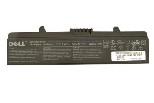 Аккумуляторная батарея для ноутбука Dell RN873 Inspiron 1525 11.1V Black 5200mAh Orig Аккумуляторная батарея для ноутбука Dell RN873 Inspiron 1525 11.1V Black 5200mAh Orig