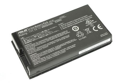 Аккумуляторная батарея для ноутбука Asus A32-A8 X80 11.1V Black 4400mAh Orig