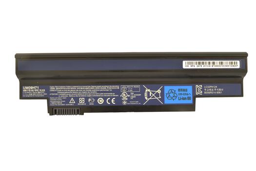 Аккумуляторная батарея для ноутбука Acer UM09H31 Aspire one 532H series 10.8V Black 4400mAh Orig - фото 4