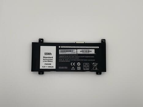 Аккумуляторная батарея для ноутбука Dell 0M6WKR Inspiron 14 7466 15.2V Black 3600mAh OEM