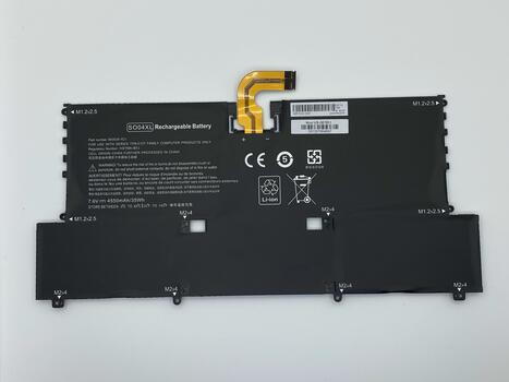 Аккумуляторная батарея для ноутбука HP HSTNN-IB7J Spectre 13-v000 7.6V Black 4550mAh OEM