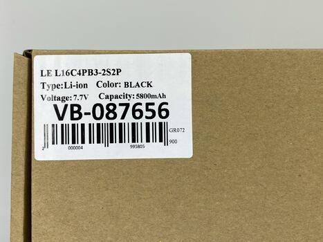 Аккумуляторная батарея для ноутбука Lenovo L16M4PB3 IdeaPad 720S-13IKB 7.7V Black 5800mAh OEM - фото 5