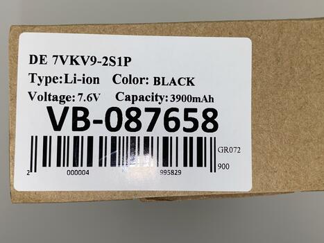 Аккумуляторная батарея для ноутбука Dell 07VKV9 Latitude 12 7275 7.6V Black 3900mAh OEM - фото 5
