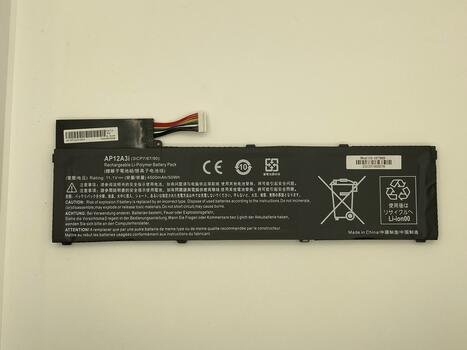 Аккумуляторная батарея для ноутбука Acer AP12A31 Aspire M3-481 11.1V Black 4500mAh OEM - фото 2