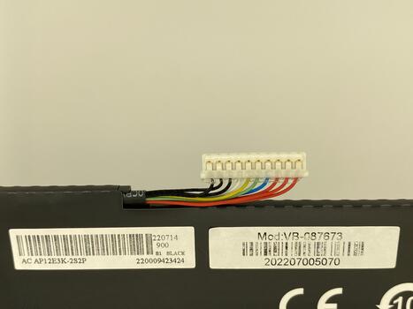 Аккумуляторная батарея для ноутбука Acer AP12E3K Aspire S7-191 Ultrabook 7.4V Black 4400mAh OEM - фото 4