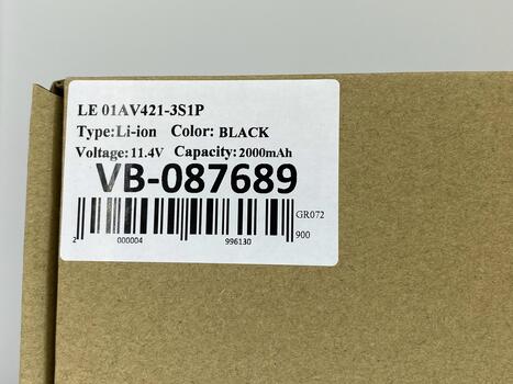 Аккумуляторная батарея для ноутбука Lenovo 01AV421 ThinkPad T470 11.4V Black 2000mAh OEM - фото 5