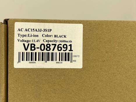 Аккумуляторная батарея для ноутбука Acer AC15A3J Chromebook Spin 11 C738T 11.4V Black 3600mAh 8Pin OEM - фото 5