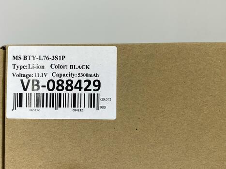 Аккумуляторная батарея для ноутбука MSI BTY-L76 GS70 11.1V Black 5300mAh OEM - фото 5
