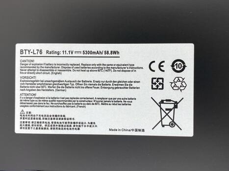 Аккумуляторная батарея для ноутбука MSI BTY-L76 GS70 11.1V Black 5300mAh OEM - фото 3