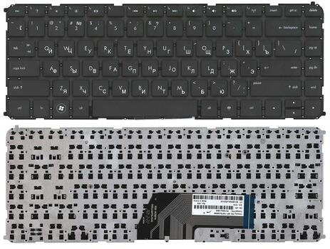 Клавиатура для ноутбука HP Envy (4-1000) Black, (No Frame) RU
