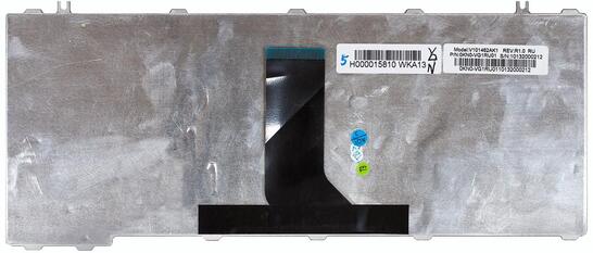 Клавиатура для ноутбука Toshiba Satellite (U500, U505, U400, U405, A600, T130, T135, Portege M800, M900) Black, Glossy, RU (вертикальный энтер) - фото 3