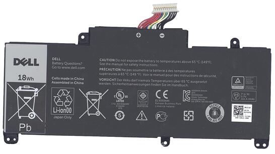 Аккумуляторная батарея для планшета Dell VXGP6 Venue 8 Pro (5830) 3.7V Black 4860mAh Orig