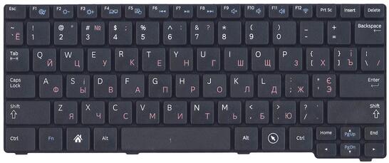 Клавиатура для ноутбука Samsung (N100) Black RU - фото 2
