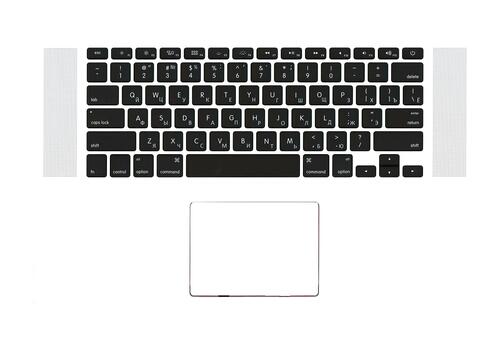 Клавиатура для ноутбука Apple MacBook Pro 2012, Early 2013 (A1398) Black, (Silver TopCase), RU (горизонтальный энтер) Клавиатура для ноутбука Apple MacBook Pro 2012, Early 2013 (A1398) Black, (Silver TopCase), RU (горизонтальный энтер) - фото 2