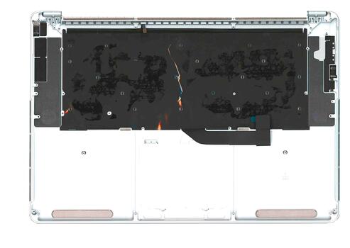 Клавиатура для ноутбука Apple MacBook Pro 2012, Early 2013 (A1398) Black, (Silver TopCase), RU (горизонтальный энтер) Клавиатура для ноутбука Apple MacBook Pro 2012, Early 2013 (A1398) Black, (Silver TopCase), RU (горизонтальный энтер) - фото 3