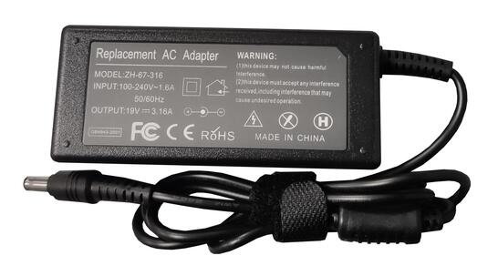 Блок питания для ноутбука Samsung 60W 19V 3.16A 5.5x3.0mm AD-6019 REPLACEMENT Блок питания для ноутбука Samsung 60W 19V 3.16A 5.5x3.0mm AD-6019 REPLACEMENT