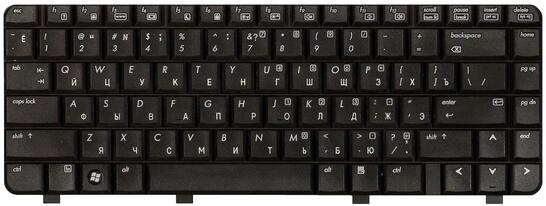 Клавиатура для ноутбука HP Pavilion (DV4-1000) Black, RU Клавиатура для ноутбука HP Pavilion (DV4-1000) Black, RU - фото 2