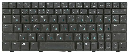 Клавиатура для ноутбука Asus M5000, M5200, M5200A, M5200N, M5200AE, S5, S5A, S5NP, S5200, S5200N, M5, M5A, M5AE, M5N, M5NP Black, RU Клавиатура для ноутбука Asus M5000, M5200, M5200A, M5200N, M5200AE, S5, S5A, S5NP, S5200, S5200N, M5, M5A, M5AE, M5N, M5NP Black, RU - фото 2