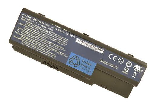 Аккумуляторная батарея для ноутбука Acer AS07B42 Aspire 5315 14.8V Black 4800mAh Orig Аккумуляторная батарея для ноутбука Acer AS07B42 Aspire 5315 14.8V Black 4800mAh Orig - фото 5