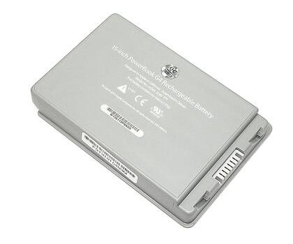 Аккумуляторная батарея для ноутбука Apple A1078 PowerBook G4 15-inch 10.8V Silver 5200mAh OEM Аккумуляторная батарея для ноутбука Apple A1078 PowerBook G4 15-inch 10.8V Silver 5200mAh OEM