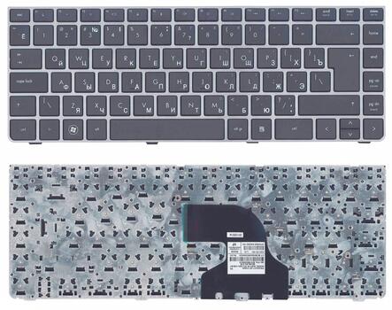 Клавиатура для HP ProBook (4330S, 4331s, 4430s, 4431s, 4435s, 4436s) Black, (Gray Frame), RU Клавиатура для HP ProBook (4330S, 4331s, 4430s, 4431s, 4435s, 4436s) Black, (Gray Frame), RU
