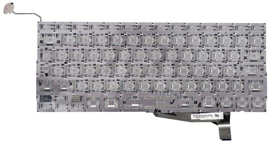 Клавиатура для ноутбука Apple MacBook Pro A1286 (2011, 2012 года) с подсветкой (Light), Black, (No Frame), без (SD), RU (вертикальный энтер) Клавиатура для ноутбука Apple MacBook Pro A1286 (2011, 2012 года) с подсветкой (Light), Black, (No Frame), без (SD), RU (вертикальный энтер) - фото 3
