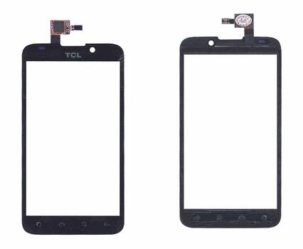 Тачскрин (Сенсорное стекло) для смартфона Alcatel OneTouch 995 черное Тачскрин (Сенсорное стекло) для смартфона Alcatel OneTouch 995 черное