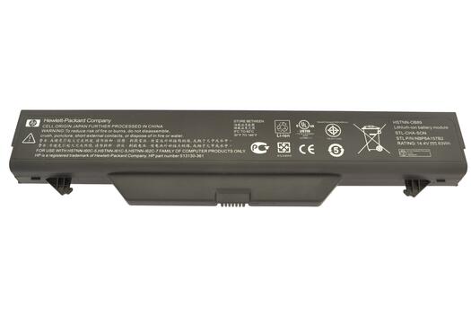 Аккумуляторная батарея для ноутбука HP Compaq HSTNN-IB89 ProBook 4510s 14.4V Black 4400mAh Orig - фото 4