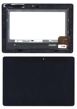 Матрица с тачскрином (модуль) для Asus Transformer TF300 без ревизии черный с рамкой