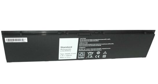 Аккумуляторная батарея для ноутбука Dell 34GKR Latitude E7440 7.4V Black 4500mAh OEM