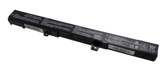 Аккумуляторная батарея для ноутбука Asus A41N1308 14.4V Black 2600mAh OEM - фото 2