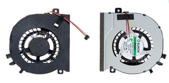 Вентилятор для ноутбука Samsung NP270E5E-K01, NP270E5E-K02, NP270E5E-K03, NP270E5E-K06, NP270E5E-X01, NP270E5E-X02, NP270E5E-X05, NP270E5E-X06, NP270E5V, NP300E5E, NP300E5V, 5V 0.22A 3-pin SUNON