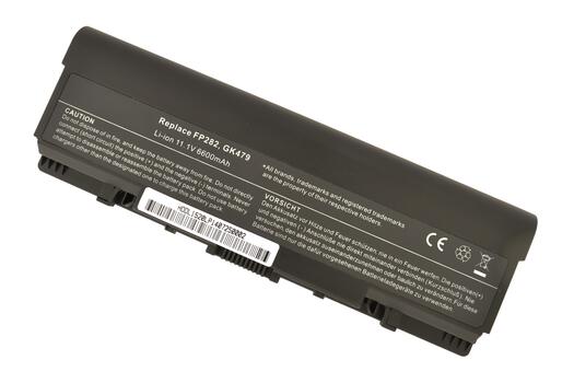Усиленная аккумуляторная батарея для ноутбука Dell GK479 Inspiron 1520 10.8V Black 6600mAh OEM - фото 5