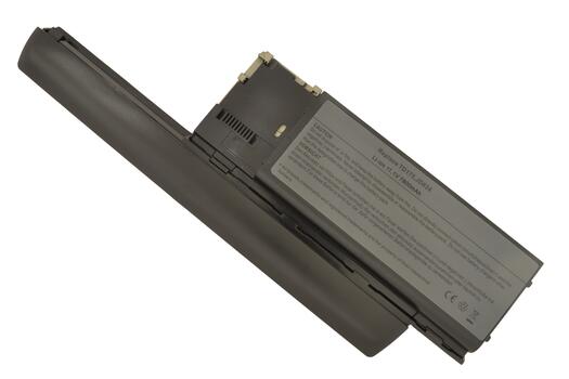 Усиленная аккумуляторная батарея для ноутбука Dell PC764 Latitude D620 11.1V Grey 7800mAh OEM - фото 5