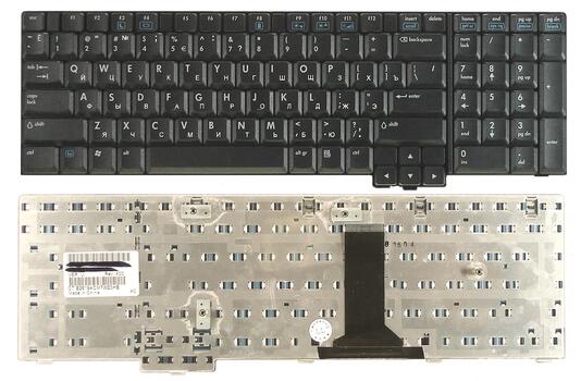 Клавиатура для ноутбука HP Compaq 8710P, 8710W Black, RU