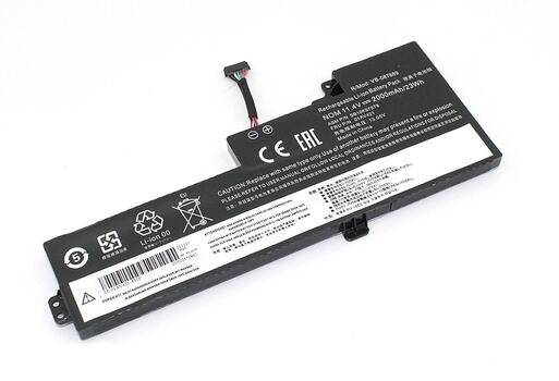 Аккумуляторная батарея для ноутбука Lenovo 01AV421 ThinkPad T470 11.4V Black 2000mAh OEM - фото 6