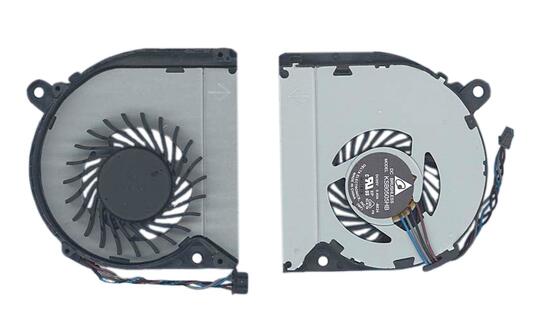 Вентилятор (кулер) для ноутбука HP Envy 15-3000, 15-3100, 15-3200, 15t-3000 правый (маленький) 5V 0.4A 4-pin Brushless