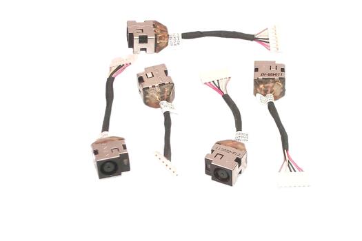 Разъем питания для ноутбука HP Pavilion G6 серии, g6-1d18dx, G6-1000, G6-1A, G6-1B, G6-1C, G6-1D, DC разъем 6017b0295401 p9-06, DV5-2000 с кабелем HY-HP046