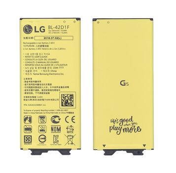 Аккумуляторная батарея для смартфона LG BL-42D1F AS992 3.85V Yellow 2800mAh 10.78Wh