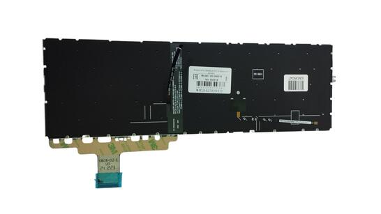 Клавиатура для ноутбука HP Elitebook 850 G7, 850 G8, 855 G7, 855 G8, Black (No Frame), Point Stick с подсветкой (Light), RU - фото 2