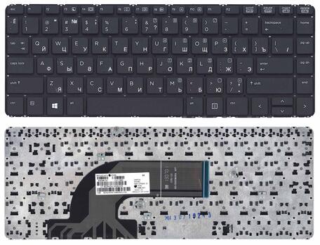 Клавиатура для ноутбука HP ProBook (440, 441, 445, 446) Black, (No Frame) RU